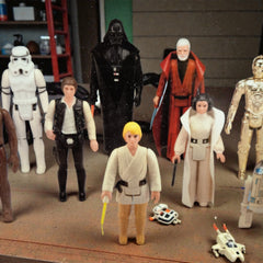 Pre-owned Star Wars action figures, vehicles, and collectibles