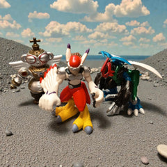 Pre-owned Digimon virtual pets and figures