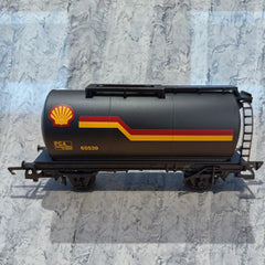 Used scale model vehicles and figures in collectible display scale