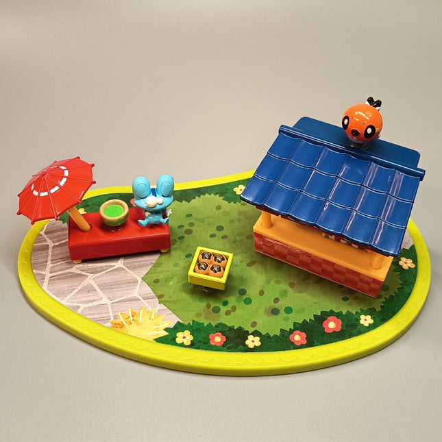 Pokemon Fletchling Froakie Food Stand Mini Figure Playset – Pita Poke Japan (Pre-Owned)