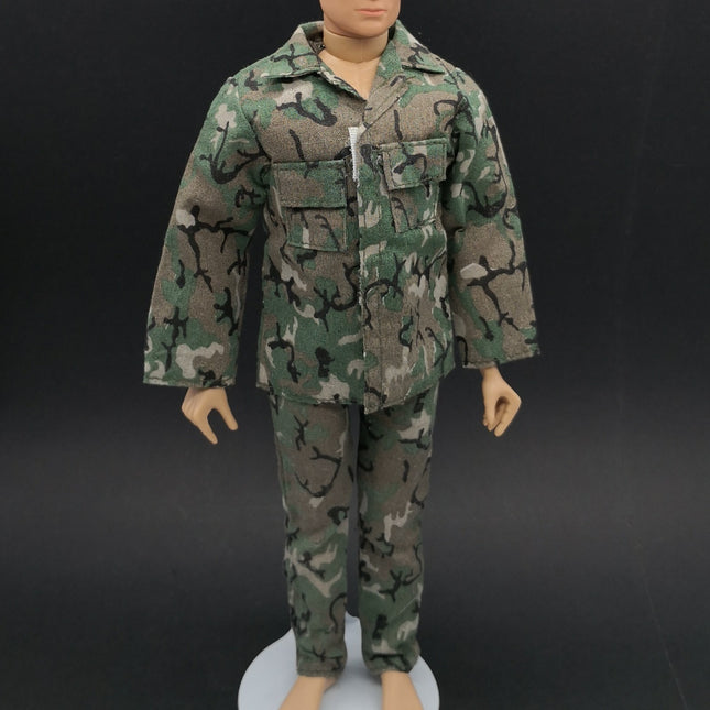 1/6 Scale Green Camo Army Outfit – for 12" Figure (Pre-Owned)