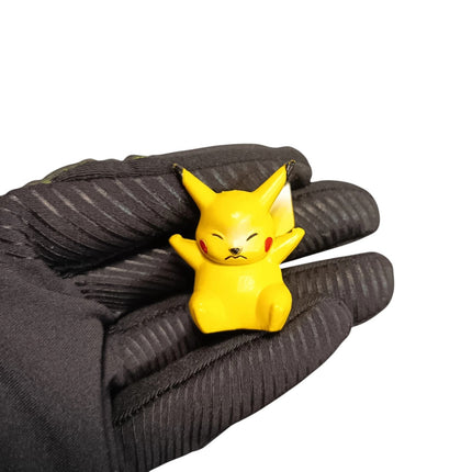 TOMY Auldey Pokemon Pikachu Eyes Closed – 1.5" CGTSJ Figure (Pre-Owned)