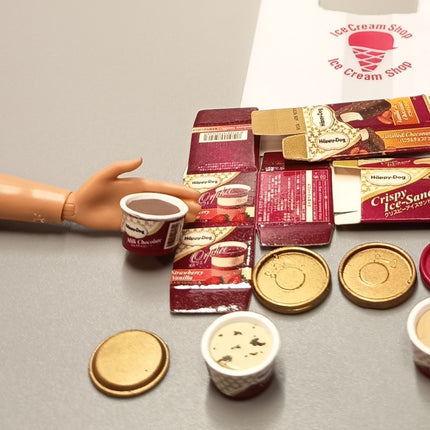 MegaHouse Ice Cream Shop #6 Luxury Ice Cream Bar – 2006 Miniature (Pre-Owned)