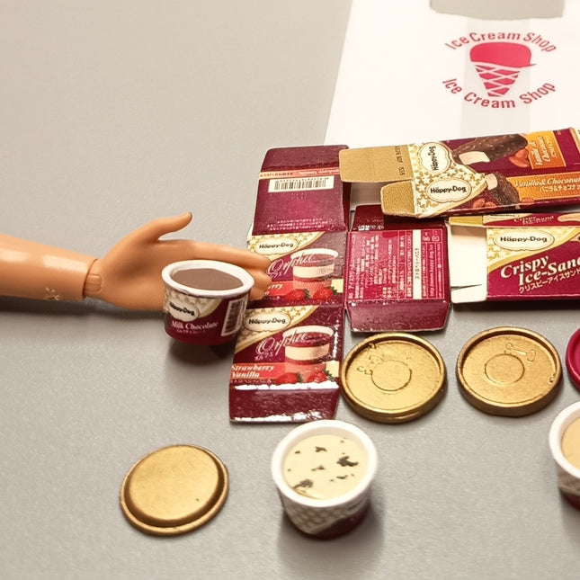 MegaHouse Ice Cream Shop #6 Luxury Ice Cream Bar – 2006 Miniature (Pre-Owned)