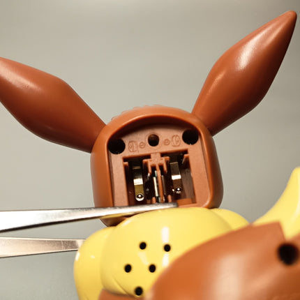 TOMY Pokemon Talking Eevee 3.5" Mini Figure – Tested & Works (Japan, Pre-Owned)