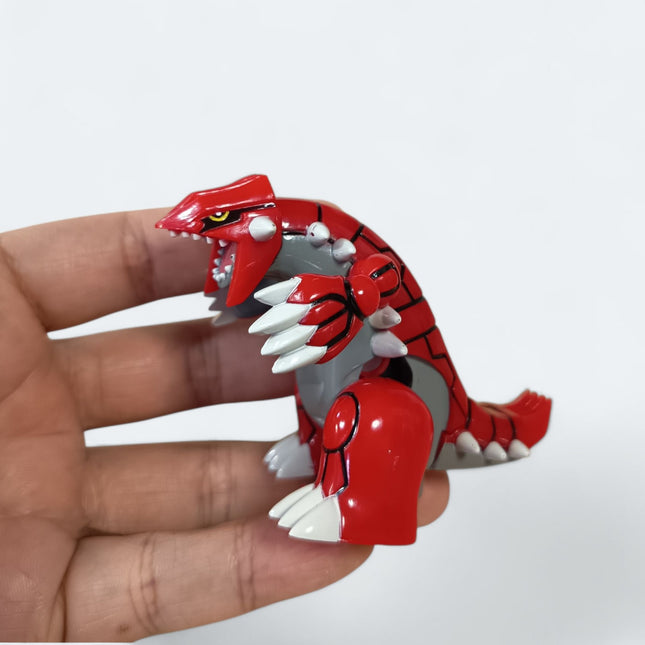 Pokemon Groudon 2.5" Wind Up Walking Figure – Yujin (Rare, Pre-Owned)