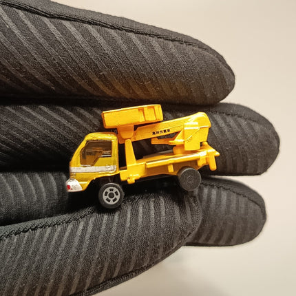 Micro Miniature Car Lot of 3 – Road Construction & Delivery Trucks (Pre-Owned)