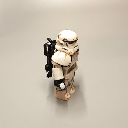 Star Wars Kubrick Sandtrooper w Backpack – 2.5" Mini Figure Medicom 2003 (Pre-Owned)