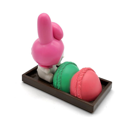 Sanrio My Melody Sitting with Macaron – 3" Figure (7-11, 2012) (Pre-Owned)