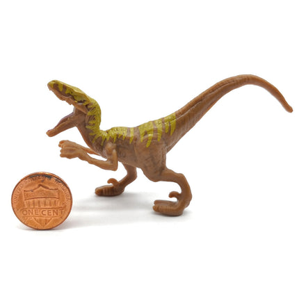 Jurassic World VELOCIRAPTOR BROWN Dinosaur 3" Mini Figure Blind Bag Walmart