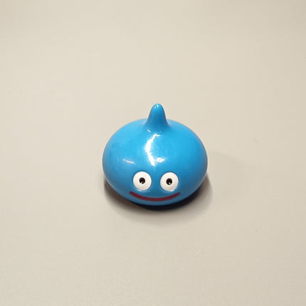 Square Enix Dragon Quest BLUE SLIME GLITTER & BLUE 1" Mini Figure Lot of 2