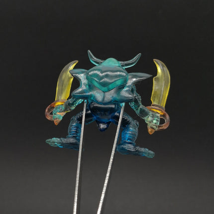 Dragon Quest IV BLUE ESTARK 2" Mini Figure CLEAR Monster Square Enix Rare