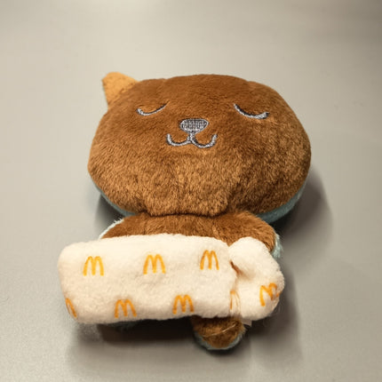 Suntanned Qoo 4.5" Mini Plush – McDonald’s Coca-Cola Mascot (Pre-Owned)
