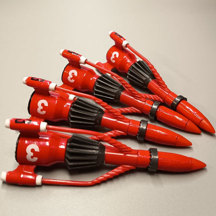 Matchbox THUNDERBIRDS TB3 Red Rocket 4" Figure Diecast Gerry Anderson Lot of 4