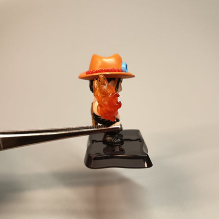 One Piece Portgas D. Ace 1.5" Mini Figure – Grand Pirates Bandai (Pre-Owned)