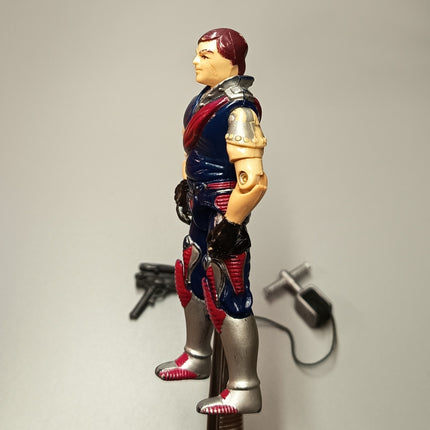 GI Joe 1985 Xamot w Sky Hook & Gun V1 – 3.75" Figure (Hasbro ARAH, Pre-Owned)