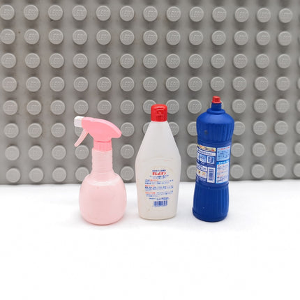 Re-Ment Miniature Detergent & Cleaning Supplies – Lot of 3 (Pre-Owned)