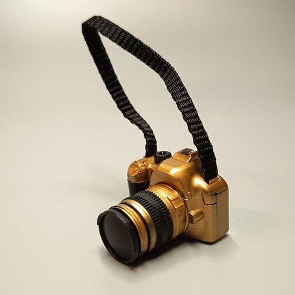 1/6 Scale Gold DSLR Camera with Strap – for 12" Figure (Pre-Owned)
