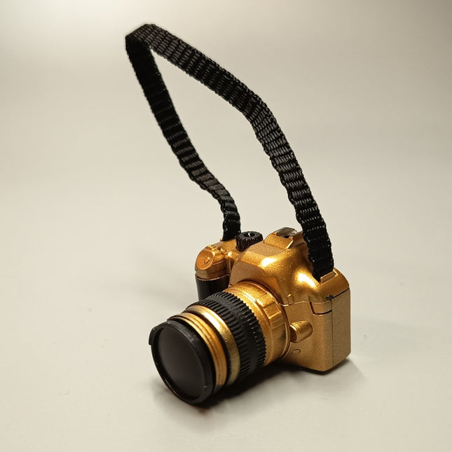 1/6 Scale Gold DSLR Camera with Strap – for 12" Figure (Pre-Owned)
