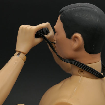 1/6 Scale Military Black Binocular with Strap – for 12" Figure (Pre-Owned)