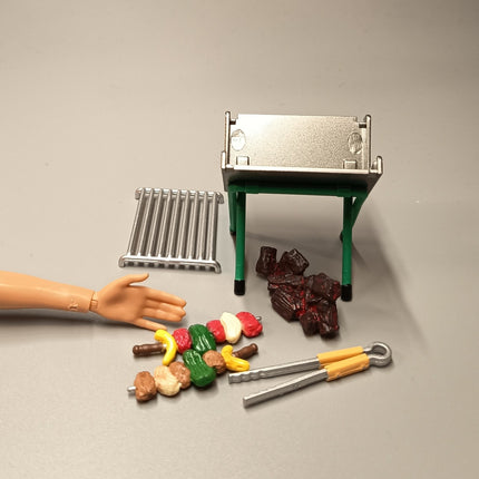 Re-Ment Miniature Camping BBQ Stove – Weekend Camp Series (Pre-Owned)