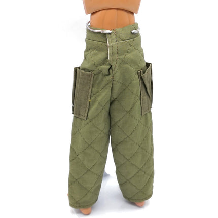 1/6 Scale Quilted Green Cargo Pants Winter – for 12" Figure (Pre-Owned)