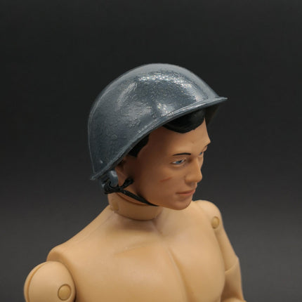 1/6 Scale Blue Texture Helmet with Strap – for 12" Figure (Pre-Owned)