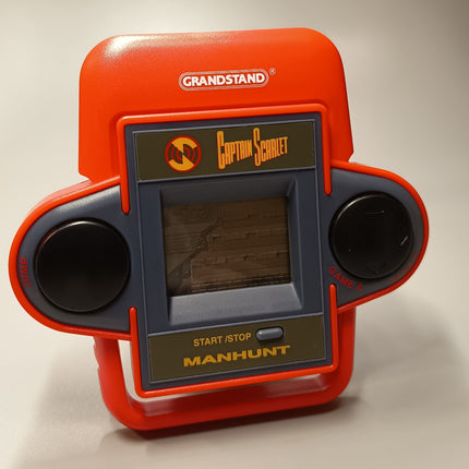 Grandstand 1992 CAPTAIN SCARLET MANHUNT Red Handheld Retro Game Toy TESTED WORK
