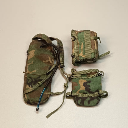 1/6 Scale Military Camo Water Bag Pouch – Lot (Pre-Owned)