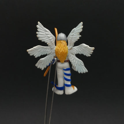 Digimon ANGEMON No.29 w Removable STAFF Digital Monster 2.75" Mini Figure Bandai