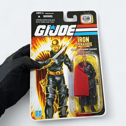 GI Joe Destro Iron Grenadier Leader – 3.75" Figure (Hasbro 25th Anniversary MOC, Pre-Owned)