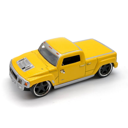 1/64 Jada Toys 2003 Hummer H3T Yellow – Diecast Model (Pre-Owned)