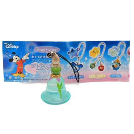 Tinker Bell Clear Blue Potion Bottle 1.5" Charm – Disney Keychain (Pre-Owned)