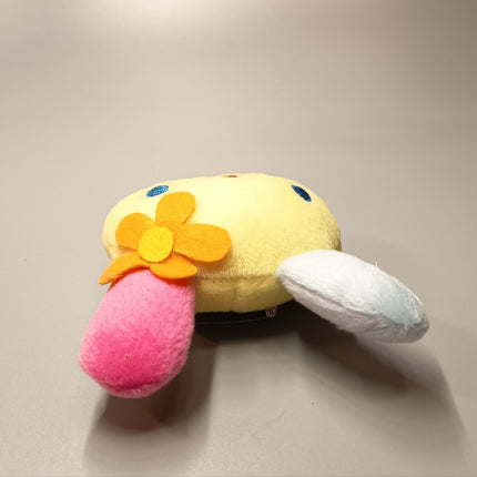 Usahana Rabbit Head 3" Mini Plush Pin – Girl Gift/Party Favor (Pre-Owned)