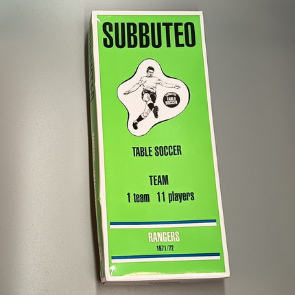 RANGERS TEAM 1971-72 Soccer Figures SUBBUTEO Table Soccer Game Hasbro 2015
