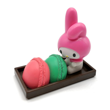 Sanrio My Melody Sitting with Macaron – 3" Figure (7-11, 2012) (Pre-Owned)