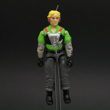 Vintage GI Joe 1987 Psyche-Out V1 with Antenna – 3.75" Figure (Hasbro, Pre-Owned)