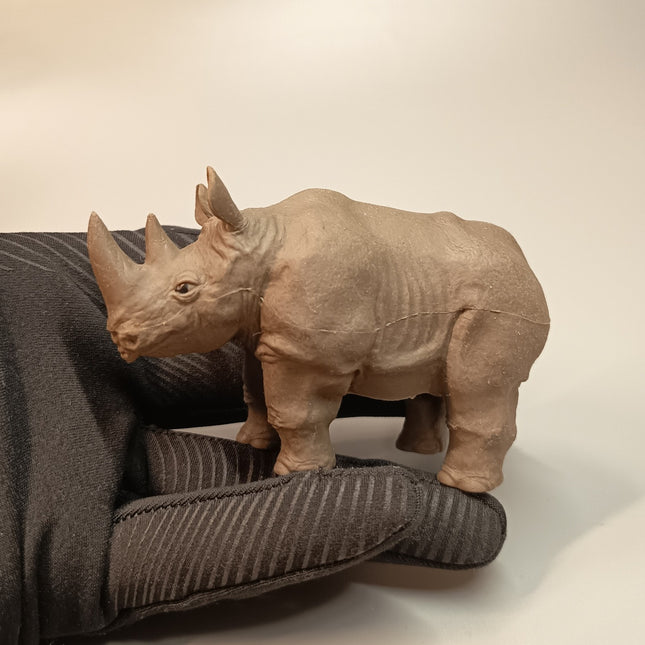 Walking Rhino 3.5" Mini Figure – Battery Powered Takara 1994 (Pre-Owned)