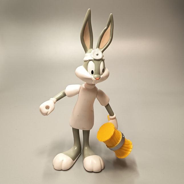 Looney Tunes BUGS BUNNY as DR DEVIL w HAMMER 5" Mini Figure PVC 1997 Toy
