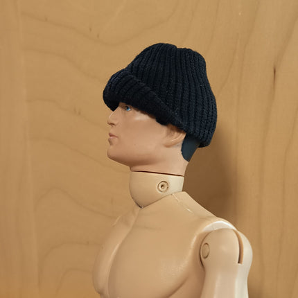 1/6 Scale Black Beanie Hat Cap – for 12" Action Figure (Pre-Owned)