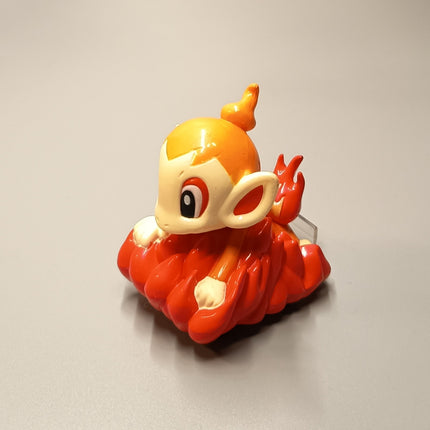 Pokemon Chimchar Choro Q Pull Back Car 1.5" Mini Figure – Gift (Pre-Owned)