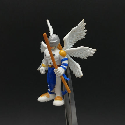Digimon ANGEMON No.29 w Removable STAFF Digital Monster 2.75" Mini Figure Bandai