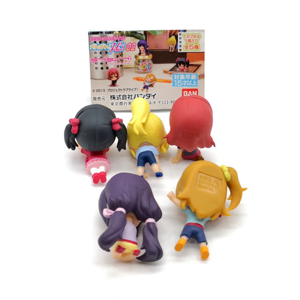 Love Live School Idol Project 1.5" Mini Figures – Lot of 5 by Bandai (Pre-Owned)