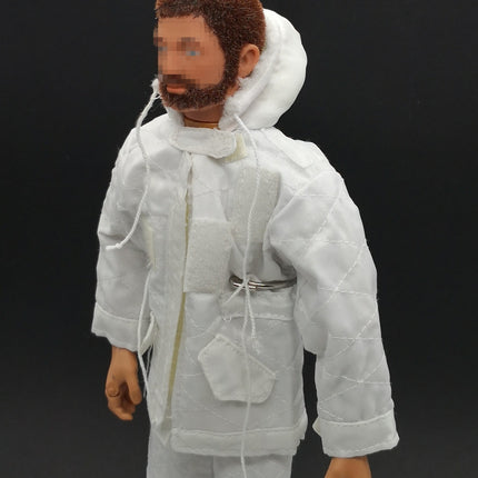 1/6 Scale Male Winter White Snow Skiing Jacket & Pants – for 12" Figure (Pre-Owned)