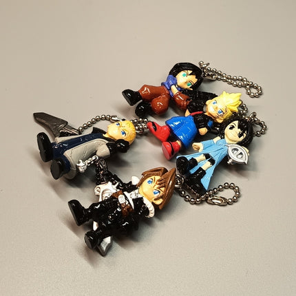 Final Fantasy VIII FF8 Chibi Figure KEYCHAIN Lot of 5 Bandai Rinoa Zell Dincht