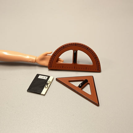Teacher Protractor Geometry Miniature – Dollhouse Math Class (Pre-Owned)