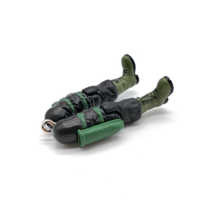 GI Joe 2003 Dart V2 Leg – 3.75" Figure Replacement Part (Hasbro, Pre-Owned)