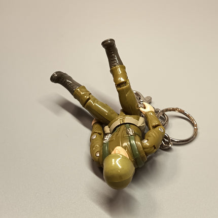 GI Joe Action Soldier – 3.75" Figure with Detachable Keychain (Hasbro 1998, Pre-Owned)
