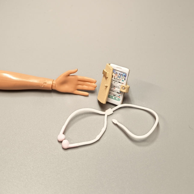 Re-Ment Miniature Mobile Phone with Earphone – Tech Mini (Pre-Owned)