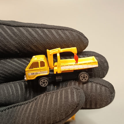 Micro Miniature Car Lot of 3 – Road Construction & Delivery Trucks (Pre-Owned)